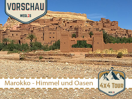 4x4 Tour Marokko - Wüstentraim Orient