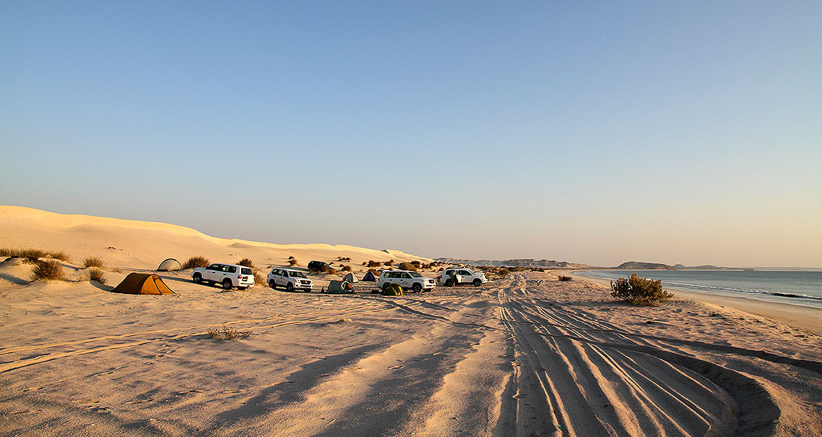 WEGLOS 2015 | Wahiba Sands im Oman – Camp an den weißen Dünen von Khaluf