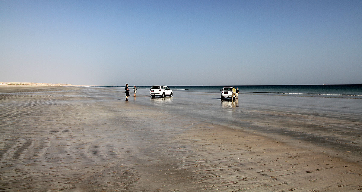 WEGLOS 2015 | Wahiba Sands im Oman – Indischer Ozean - Befahren von Stränden unter Beachtung der Tide 